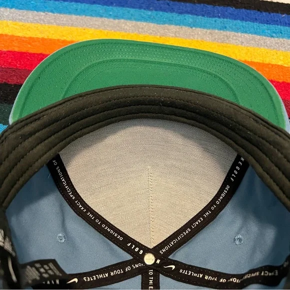 Nike Golf SnapBack Rope Hat - hand washed Carolina Blue - Picture 11 of 15